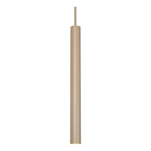 Lucide LAMBRES - Pendant light - 6xE27 - Taupe - detail 2